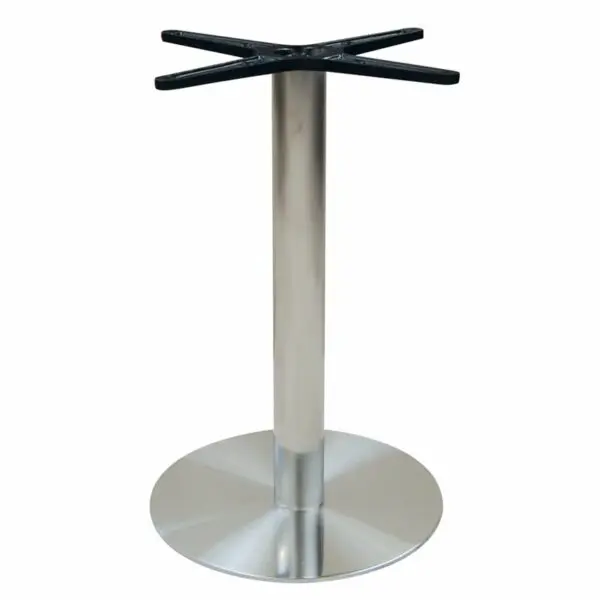 PLASMA βάση τραπεζιού Inox #201/11,70 Kg (Φ45 H.72cm)