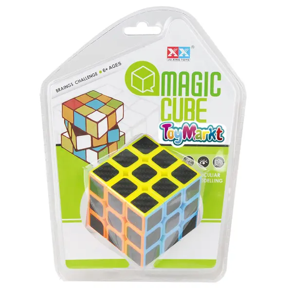 Μαγικός Κύβος 5,5cm Ανθρακονήματα 14x19x8cm ToyMarkt 913200
