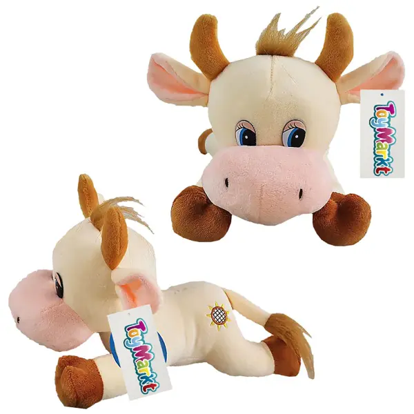 Αγελαδίτσα Ξαπλωτή 20cm 20cm - Ξαπλωμενη 28cm ToyMarkt 99468