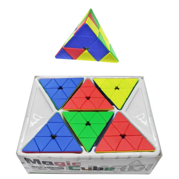 Μαγικός Κύβος Τριγωνικός 9,5x9,5x8,5cm ToyMarkt 913579