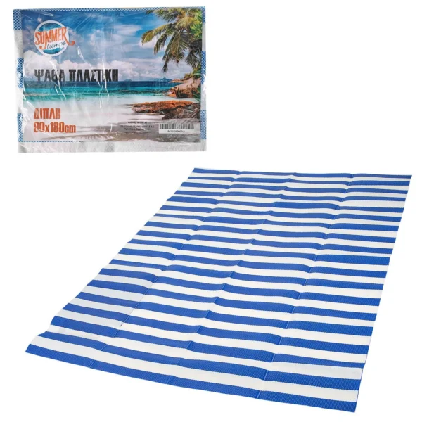 Ψάθα Ναύλον Διπλή 90x180cm SummerTiempo 62259