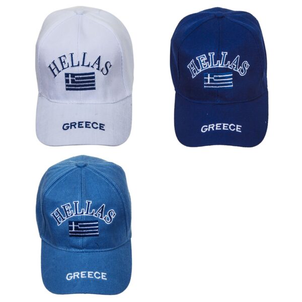 Καπέλο Τζόκευ Greece Ανδρικό  SummerTiempo 62586