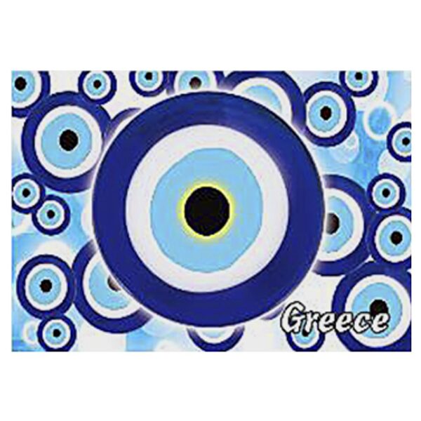 Μαγνητάκι Ματάκια Γούρι 8x5,5cm Homie 116758