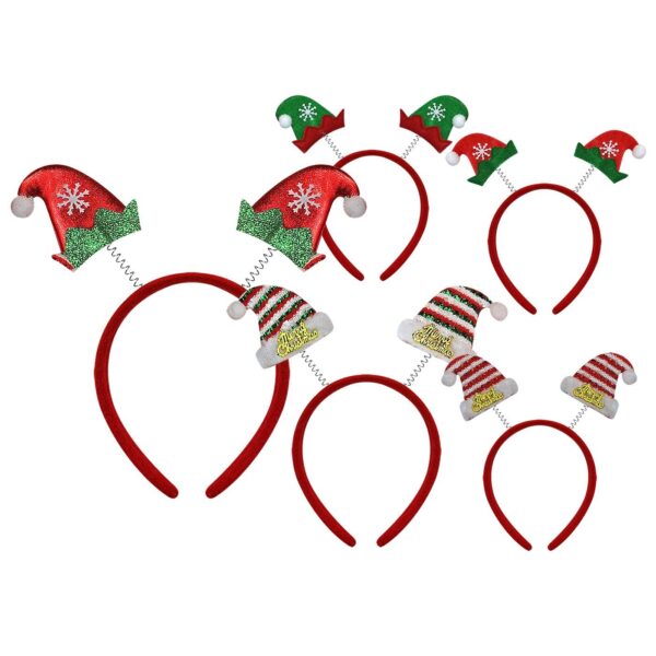 Στέκα Σκουφάκι Ξωτικών με Ελατήρια  Xmasfest 1133791