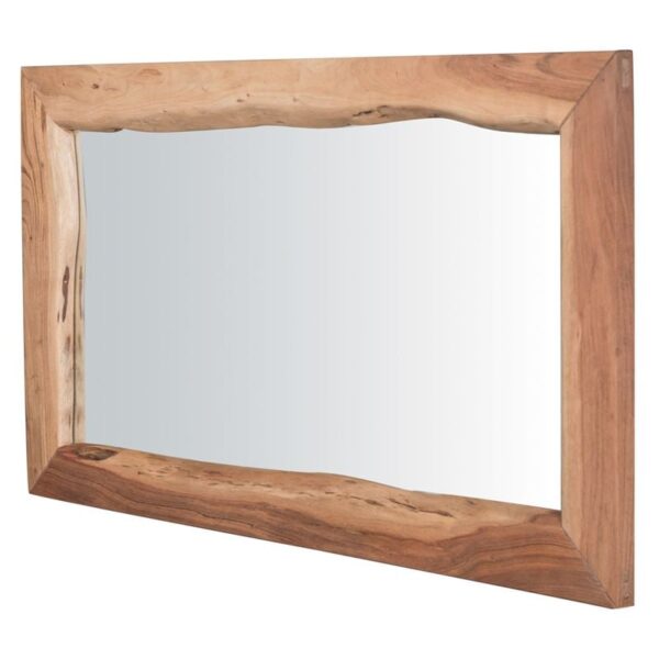 NATAL Καθρέπτης Ξύλο Ακακία Φυσικό (100x4x70cm)