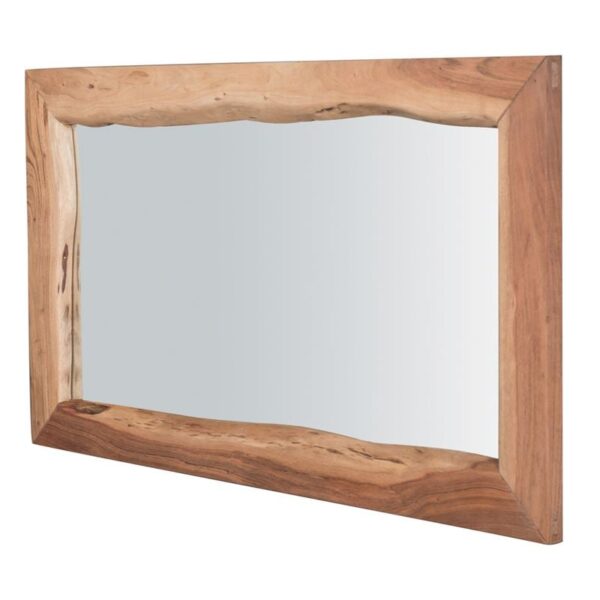 NATAL Καθρέπτης Ξύλο Ακακία Φυσικό (140x4x80cm)