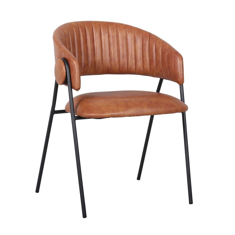 alfred-polythrona-metallo-vafi-mavro-pu-camel-enlarge