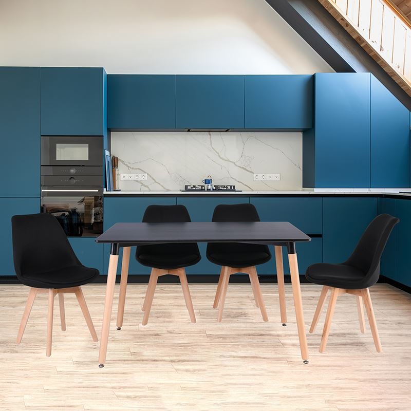 martin-set-trapezaria-trapezi-4-karekles-mdf-mavro-oxia-fysiko-yfasma-mavro-enlarge