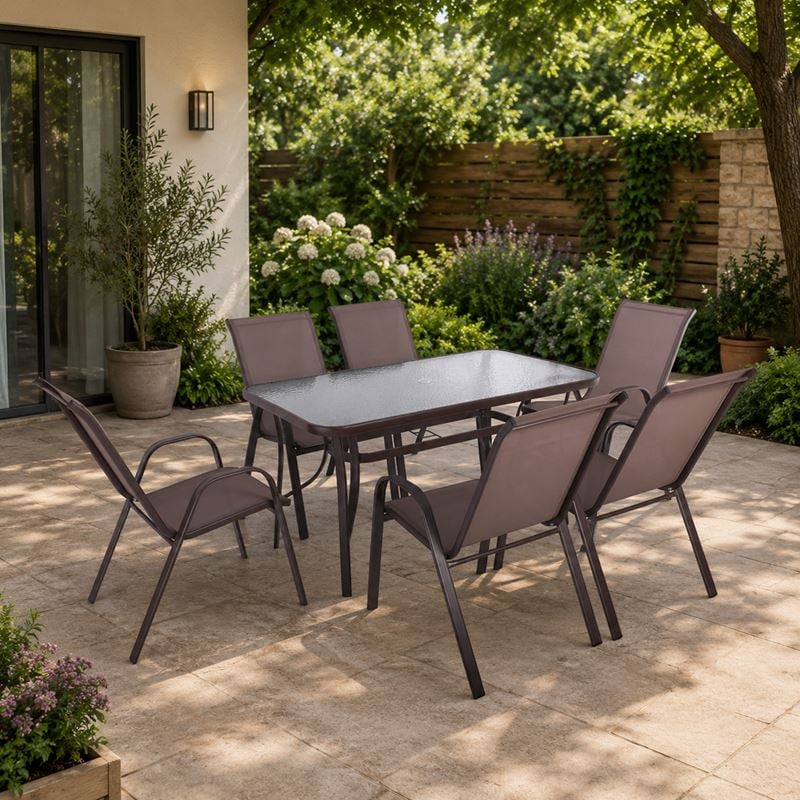 rio-set-kipou-verantas-trapezi-6-polythrones-metallo-vafi-kafe-textilene-kafe-enlarge